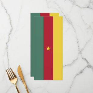 Cameroon flag menu