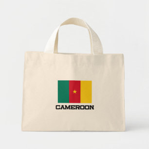 Cameroon Flag Mini Tote Bag