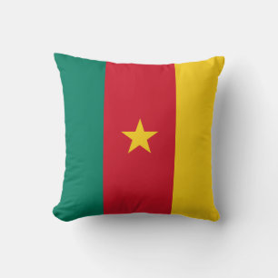 Cameroon Flag MoJo Pillow