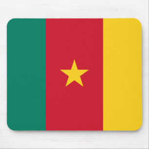 Cameroon Flag Mouse Mat