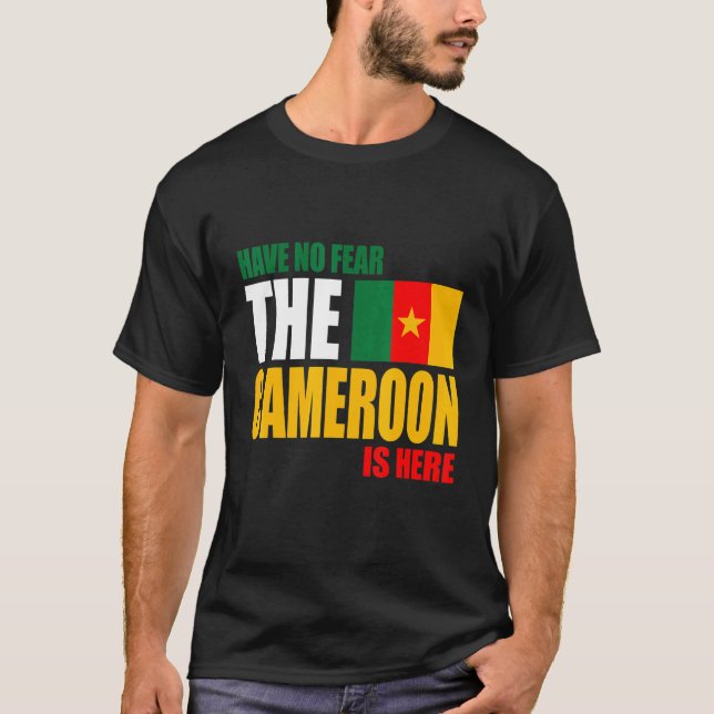 Cameroon Flag of Cameroon Cameroon Flag T-Shirt (Front)