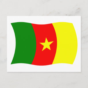 Cameroon Flag Postcard