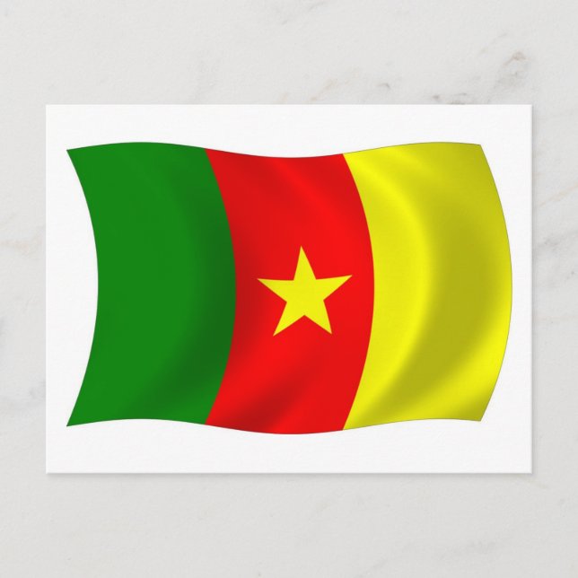 Cameroon Flag Postcard (Front)