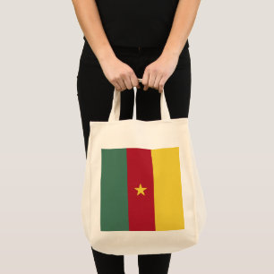 Cameroon flag tote bag