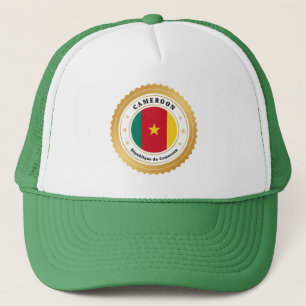 Cameroon Flag Trucker Hat