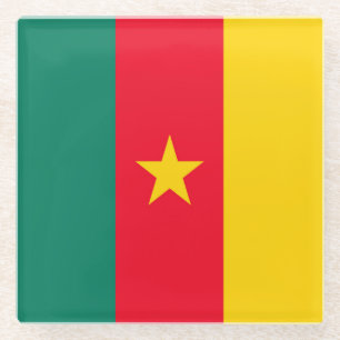 Cameroon Glass Coaster