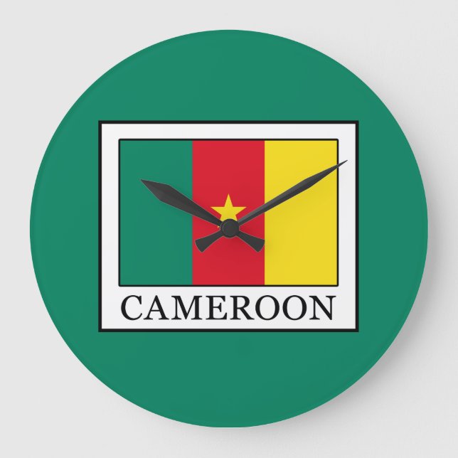 Cameroon Large Clock (Front)
