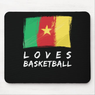 Cameroon Loves Basketball Mouse Mat