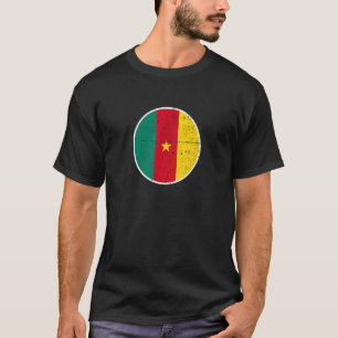 Cameroon Proud Cameroonian Flag T-Shirt