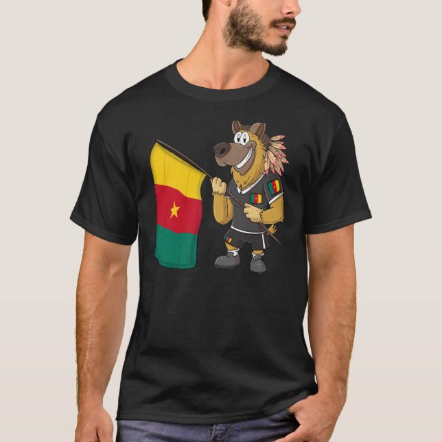 Cameroon Rasta Dog T-Shirt (Front)