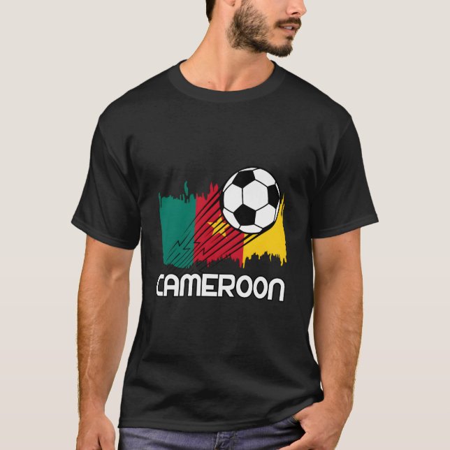 Cameroon Soccer Fan T-Shirt (Front)