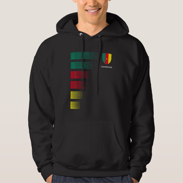 Cameroon Soccer Jersey Hoodie (Front)