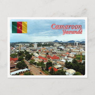 Cameroon - yaoundé - postcard