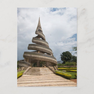 Cameroon - Yaounde - The Reunification Monument Postcard