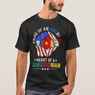 Cameroonian American America Pride Foreign Cameroo T-Shirt