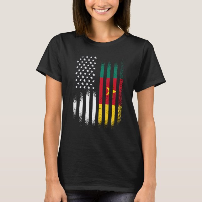 Cameroonian American Heritage Month Cameroon Patri T-Shirt (Front)