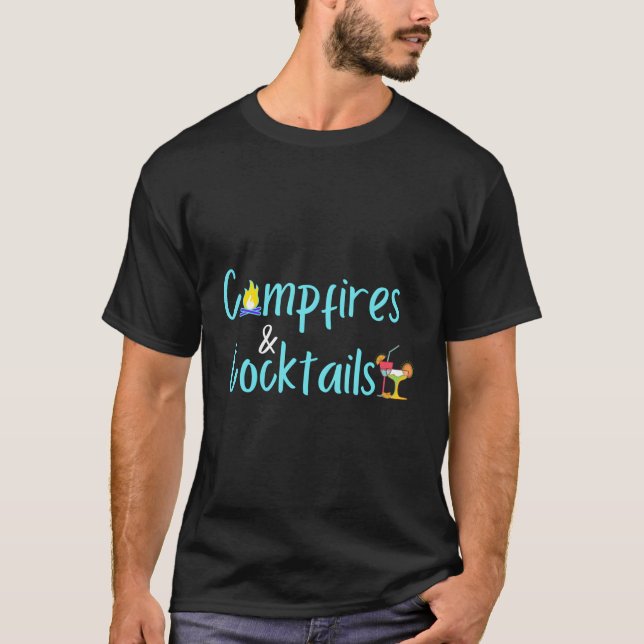 Camg Campfires And Cocktails 'S T-Shirt (Front)