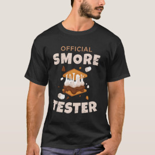 Camg Crew Official Smore Tester Marshmallows S'Mor T-Shirt