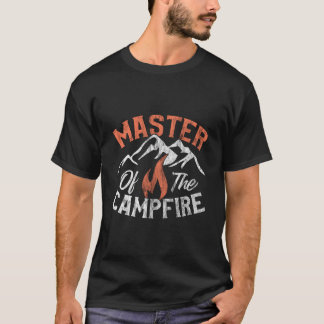 Camg Distressed S Master Of Campfire T-Shirt