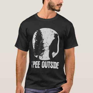 Camg For I Pee Outside Inappropriate T-Shirt