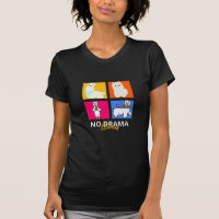 Camicia Lama, Regalo Lama, T-shirt carina da lama