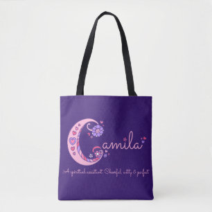 Camila name and meaning monogram bag