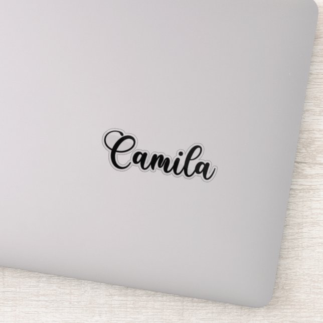 Camila Name - Handwritten Calligraphy (Detail)