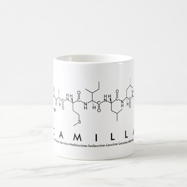 Camilla peptide name mug (Center)