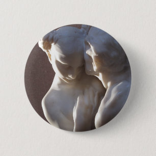 Camille Claudel kiss Vertumnus and Pomona 6 Cm Round Badge