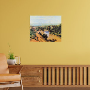 Camille Corot's artwork, The Bridge at Narni, Poster