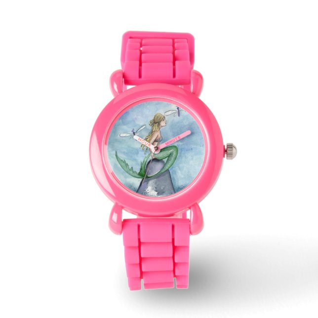Camille Grimshaw Dragonfly Mermaid Watch (Front)