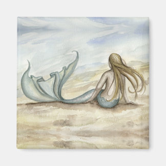 Camille Grimshaw Seaside Mermaid Magnet