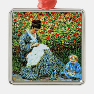 Camille Monet and Child, Metal Tree Decoration