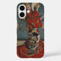 Camille Monet in Japanese Costume by Claude Monet