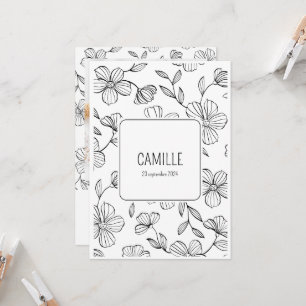 "Camille" Part Invitation