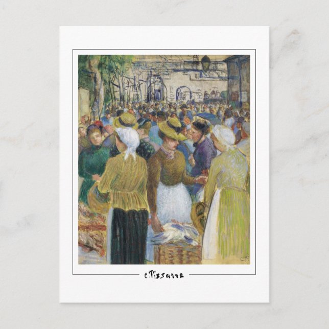 Camille Pissarro #132-2 - Fine Art Postcard (Front)