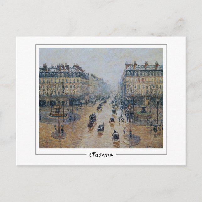 Camille Pissarro #181 - Fine Art Postcard (Front)