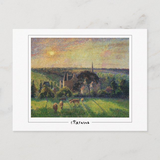 Camille Pissarro #245-2 - Fine Art Postcard (Front)