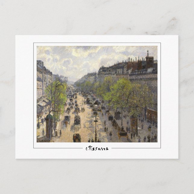 Camille Pissarro #7-2 - Fine Art Postcard (Front)