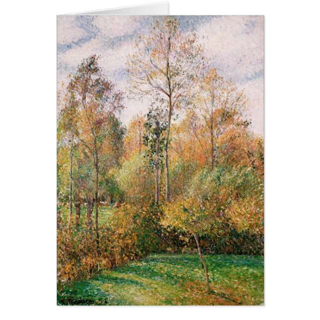 Camille Pissarro - Autumn, Poplars, Eragny (Front)