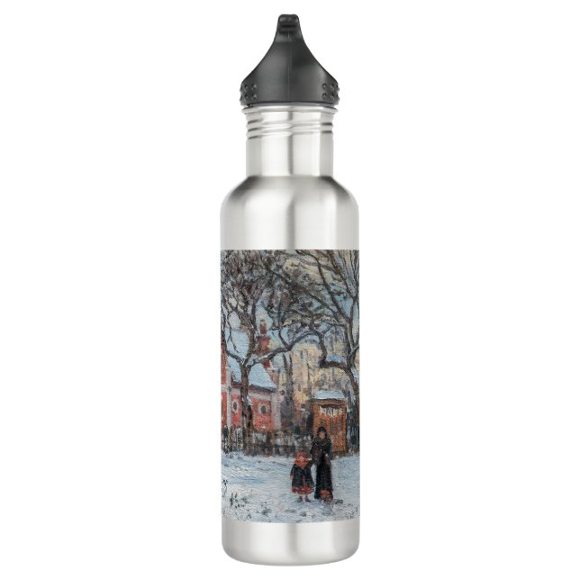 Camille Pissarro - Chataigniers a Louvecienne 710 Ml Water Bottle (Right)