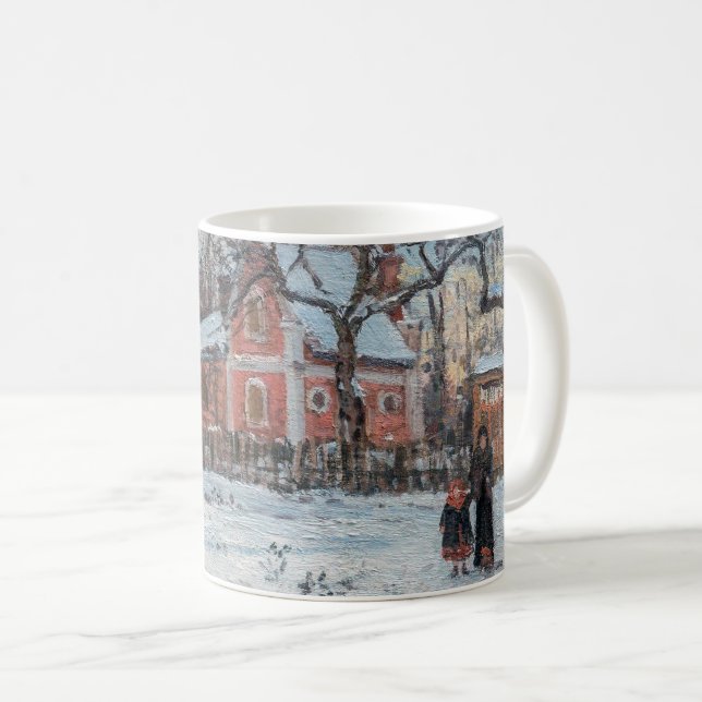 Camille Pissarro - Chataigniers a Louvecienne Coffee Mug (Front Right)