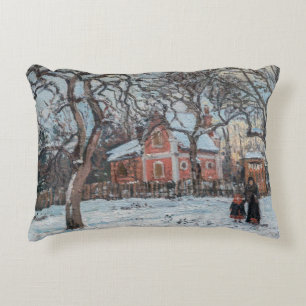 Camille Pissarro - Chataigniers a Louvecienne Decorative Cushion