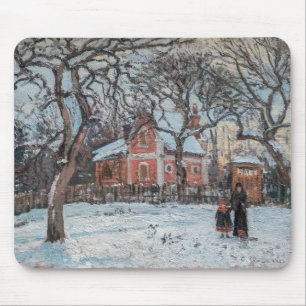 Camille Pissarro - Chataigniers a Louvecienne Mouse Mat