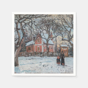 Camille Pissarro - Chataigniers a Louvecienne Napkin