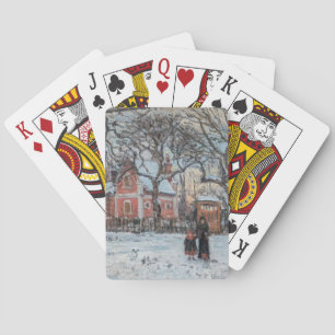Camille Pissarro - Chataigniers a Louvecienne Playing Cards