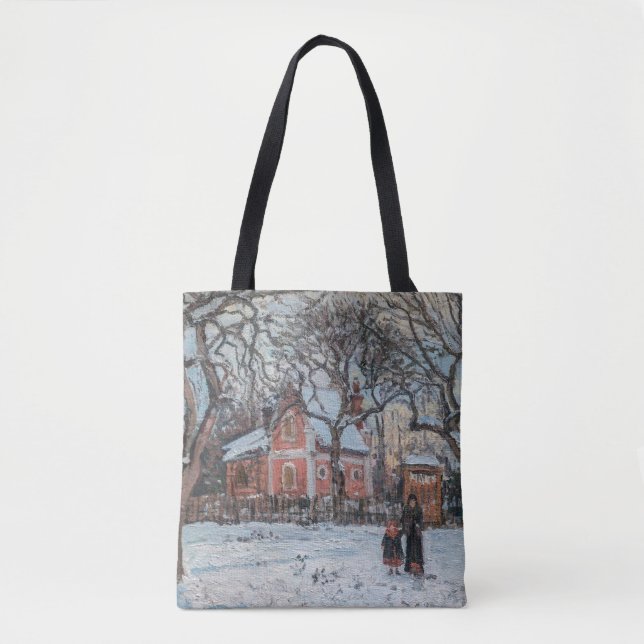 Camille Pissarro - Chataigniers a Louvecienne Tote Bag (Front)