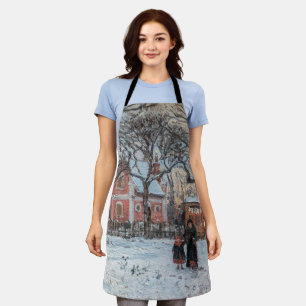 Camille Pissarro - Chataigniers a Louveciennes Apron