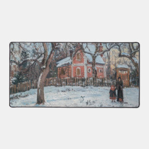 Camille Pissarro - Chataigniers a Louveciennes Desk Mat