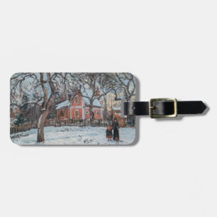 Camille Pissarro - Chataigniers a Louveciennes Luggage Tag